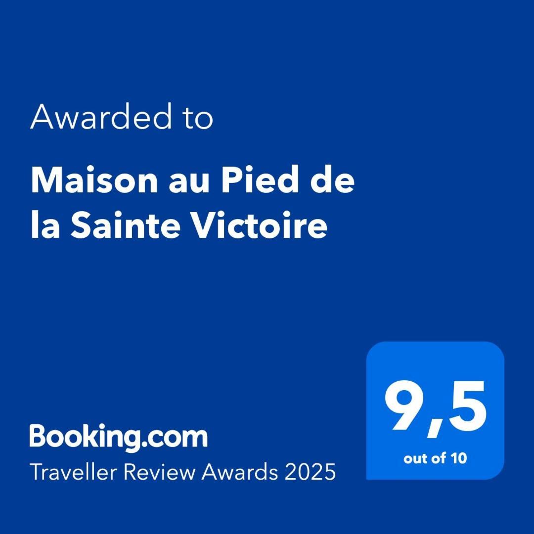 Maison Au Pied De La Sainte Victoire Puyloubier Bagian luar foto